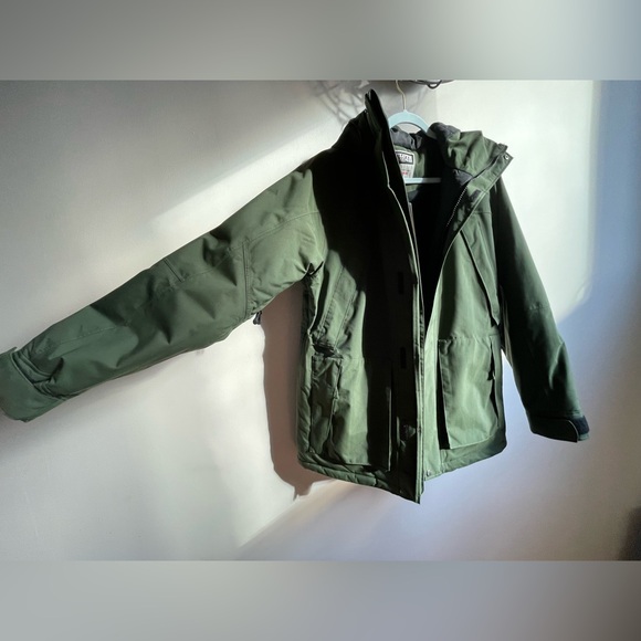 Men's NWT Forest Green Whaleback Waterproof Insulated Parka MED - Picture 2 of 16
